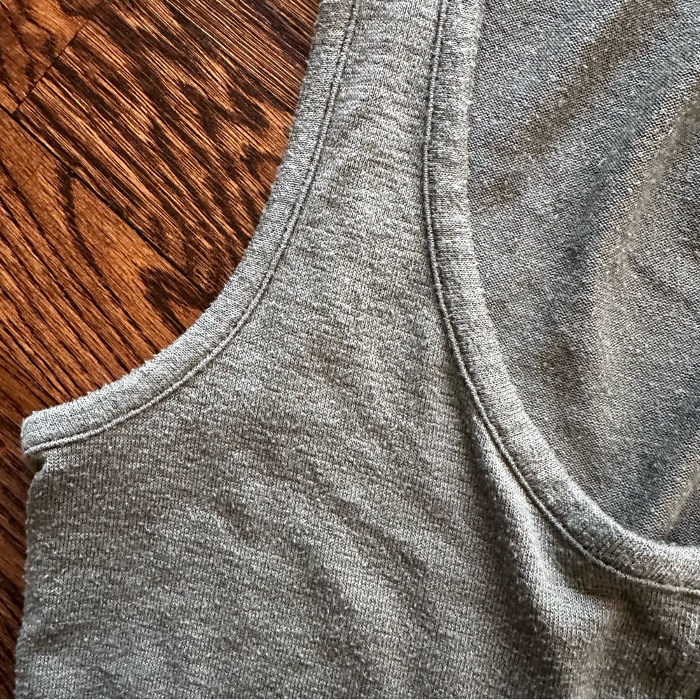 GAP sage green Button-Front cropped Tank Top - Picture 5 of 13